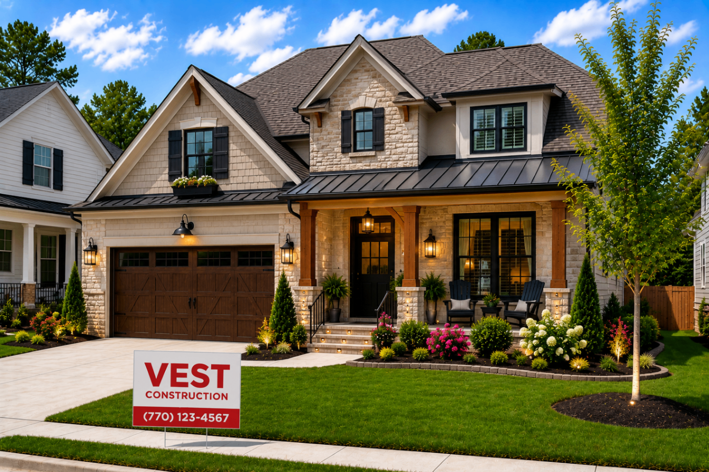 Vest Construction completed home exterior project 15 in North Georgia