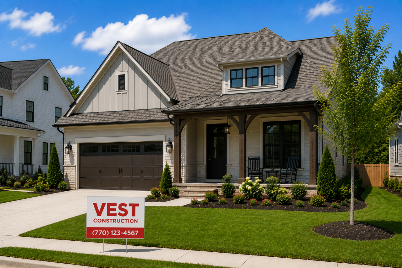 Vest Construction completed home exterior project 13 in North Georgia