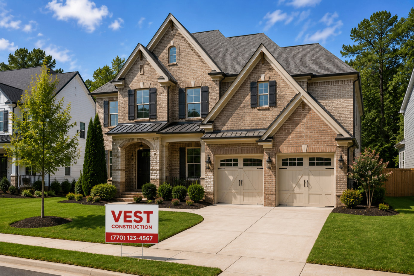 Vest Construction completed home exterior project 5 in North Georgia